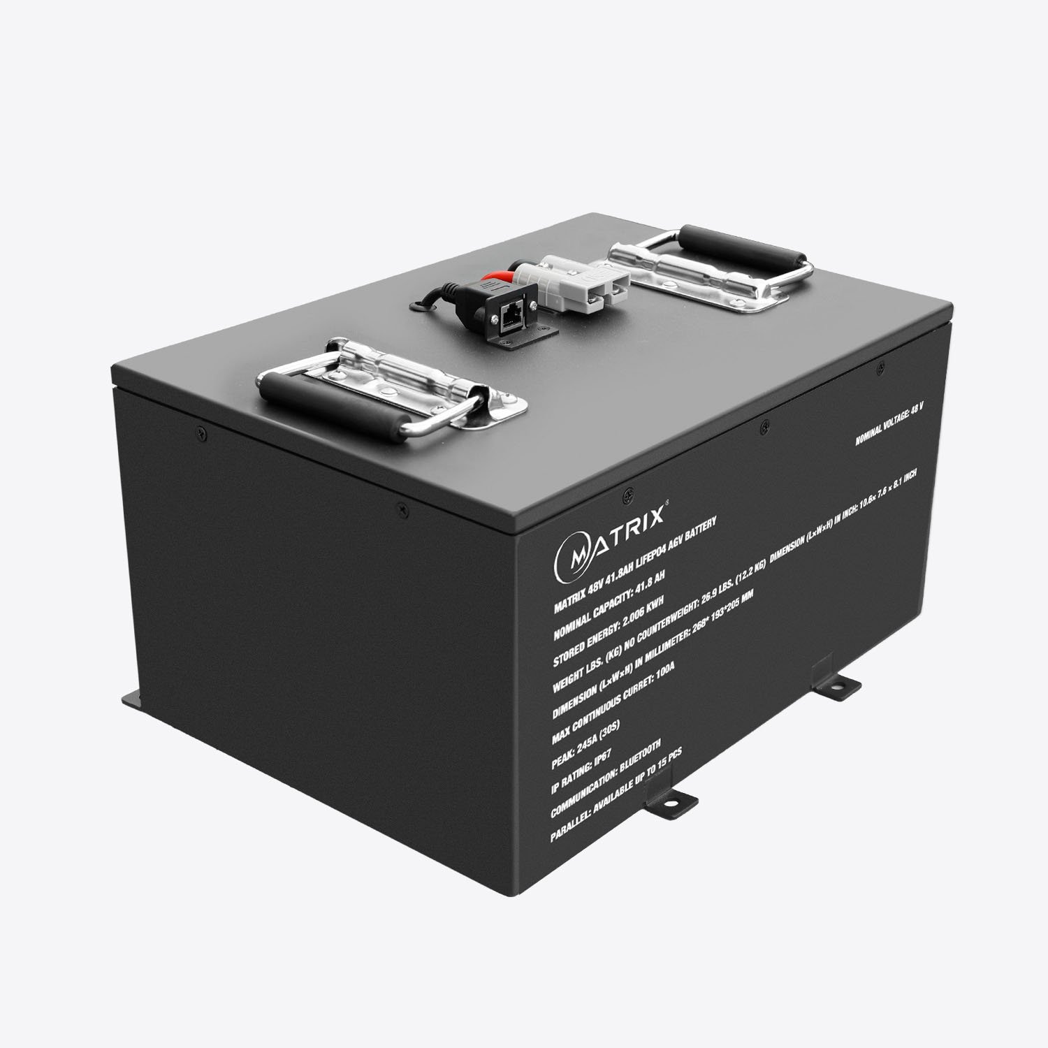 Matrix Lithium 48V 41.8Ah LiFePO4 AGV Battery - Image 2
