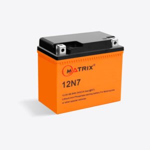 Matrix Lithium 12.8V 7AH LiFePO4 Starting Battery For Motorbikes