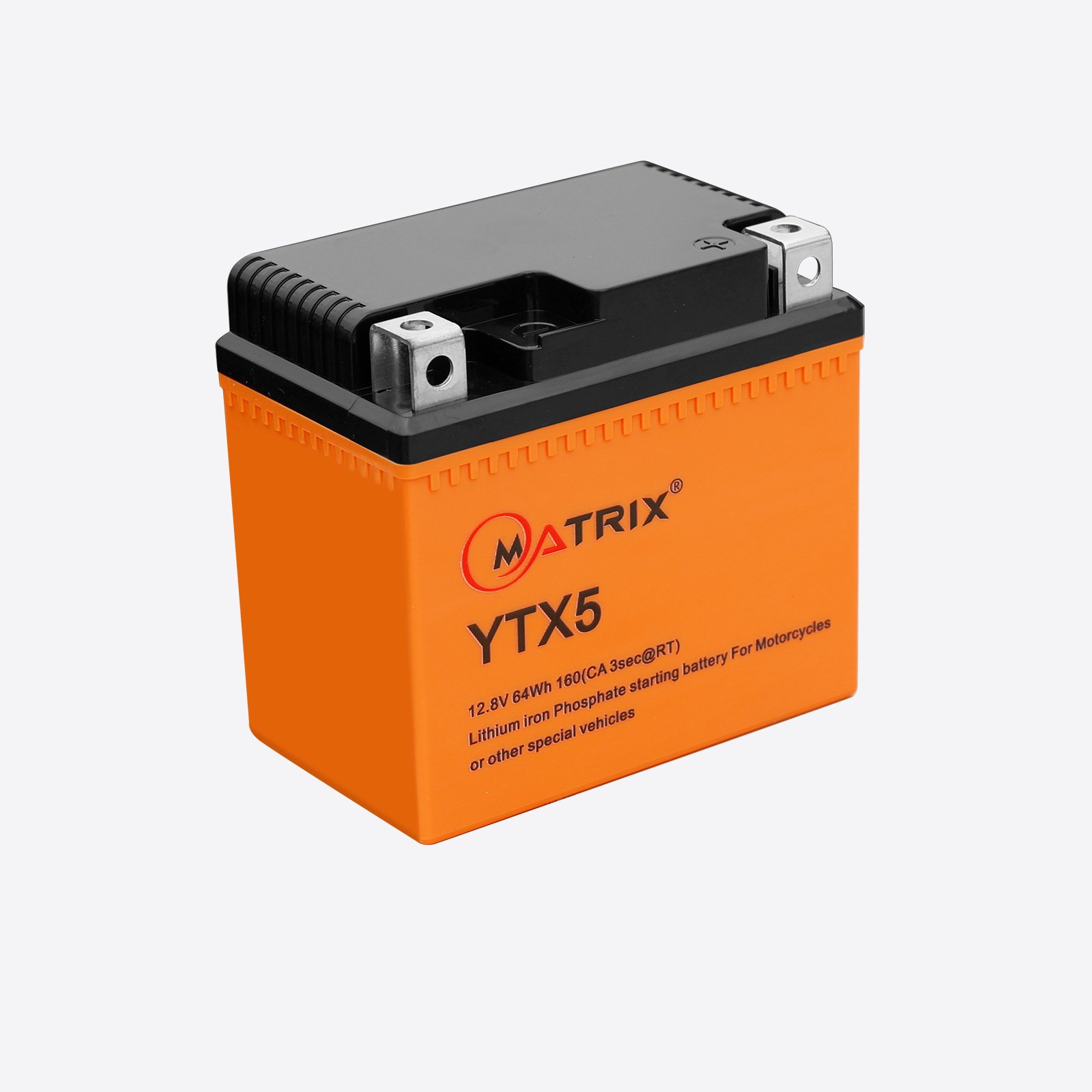 Matrix Lithium 12.8V 5AH LiFePO4 Starting Battery For Motorbikes - Image 3